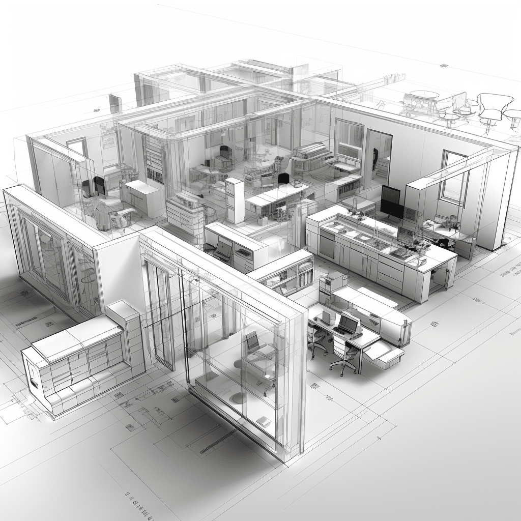Unveiling the Creative Process: CAD in Office Design