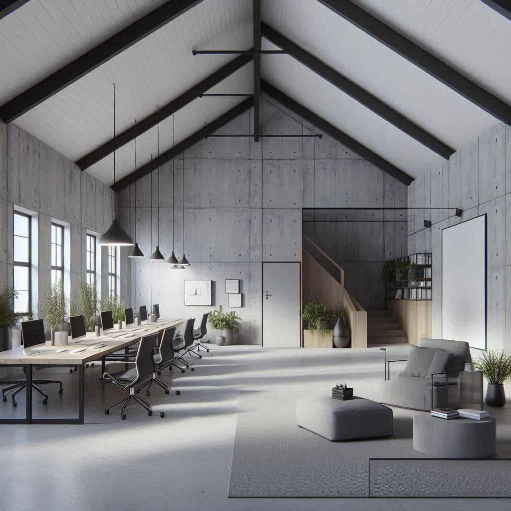 Modern Office Barn Conversion